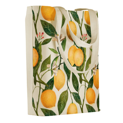 Canvas Shopper Bag - Lemons