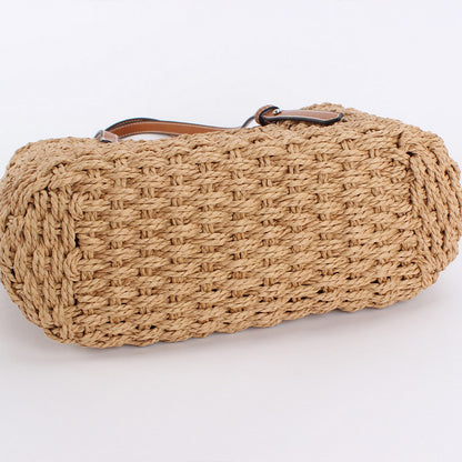 Hand-Woven Bag - Camel