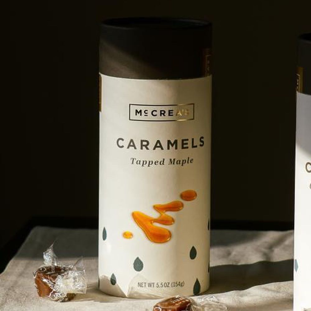 McCrea's Caramels Tall Tube - Tapped Maple