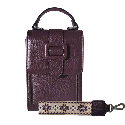 Reba Crossbody - Plum