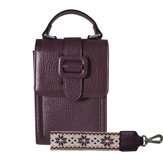 Reba Crossbody - Plum