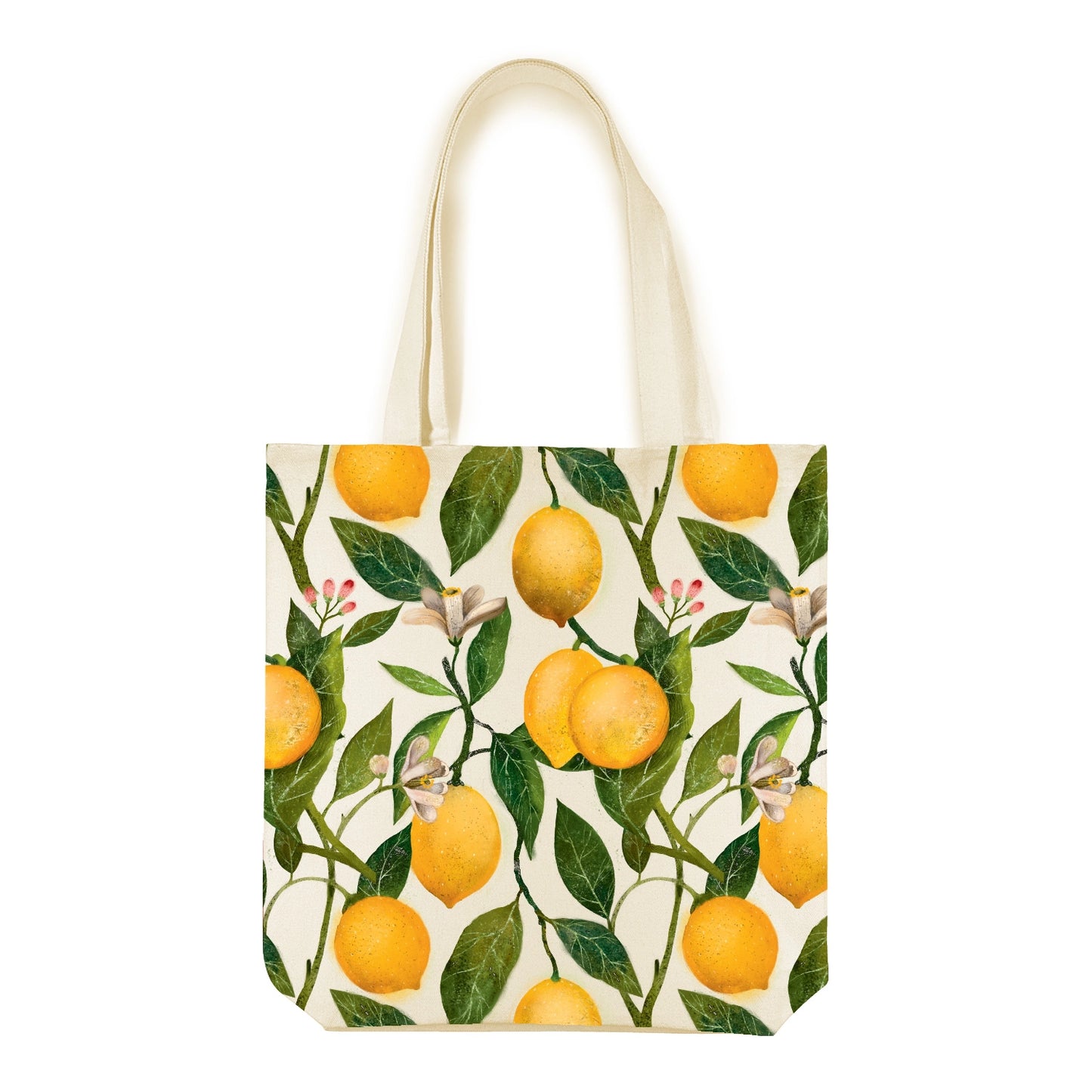 Canvas Shopper Bag - Lemons