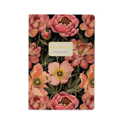 Notebook 8x6 - Pink Blossoms