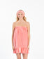 Spa Wrap with Ruffle - Coral