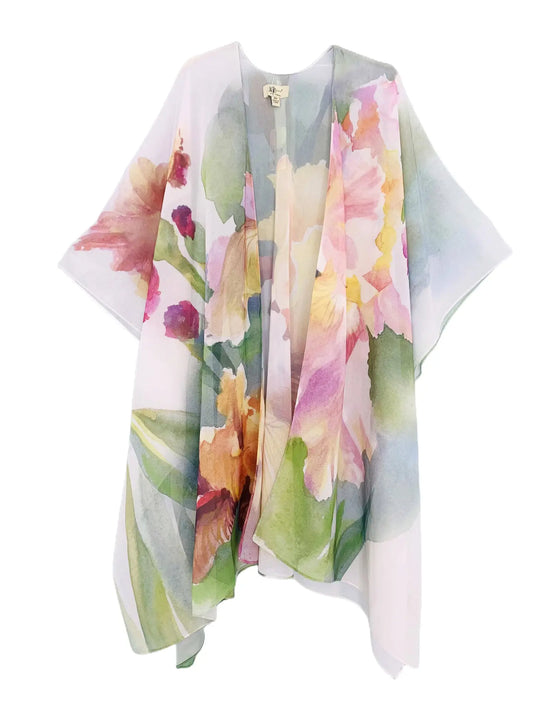 Kimono - Blooming Orchid Watercolor