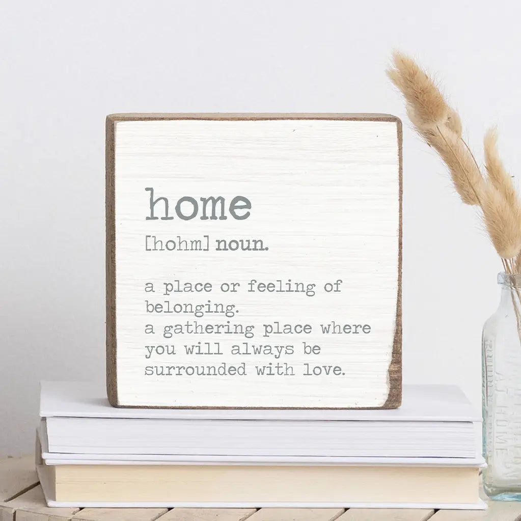 Rustic Square Block - Home Definition