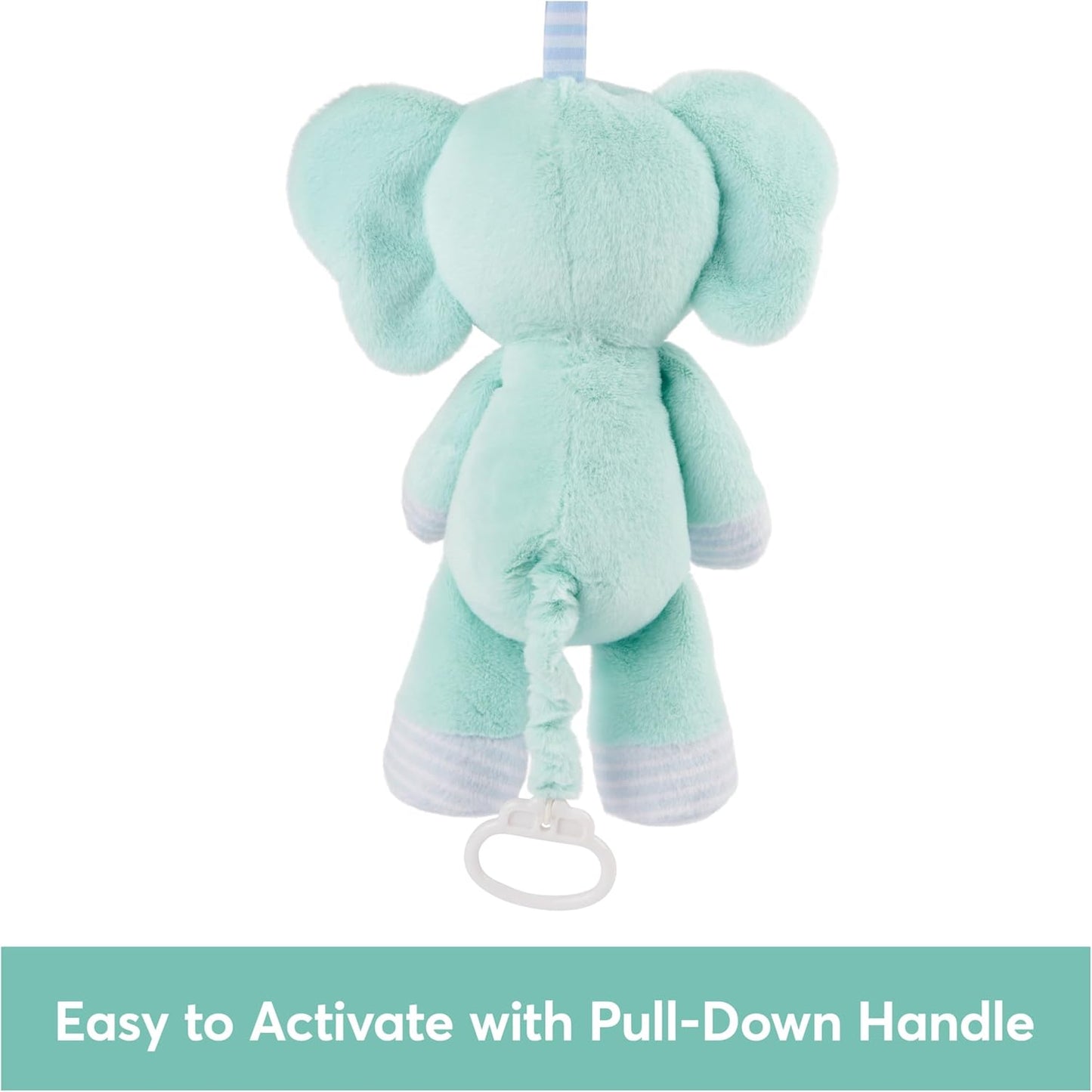Safari Friends - Elephant Pull-Down Musical Plush 12in
