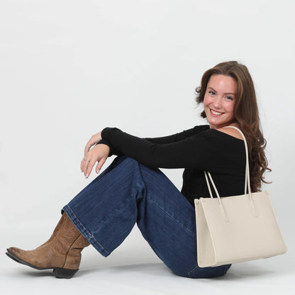 Whitney Tote - Winter White
