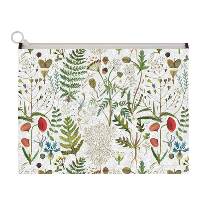 Zip Folder 12.5x10 - Flowers & Greens