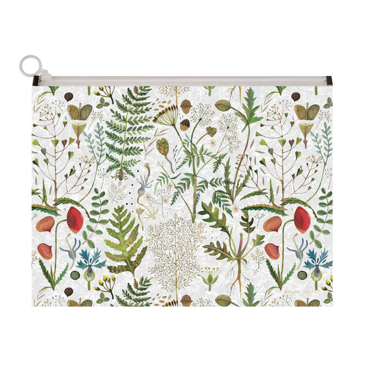 Zip Folder 12.5x10 - Flowers & Greens