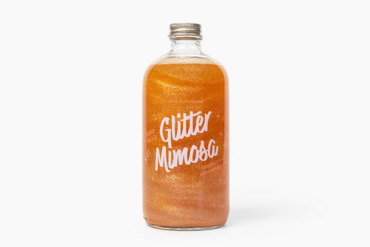 Cocktail and Mocktail Mixer 16oz - Glitter Mimosa