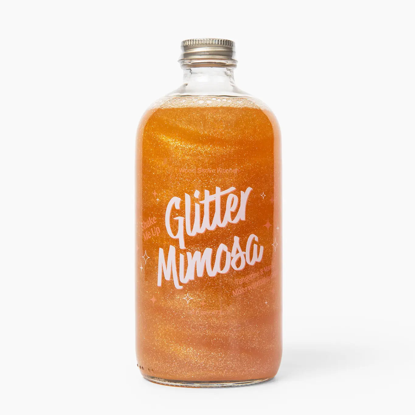 Cocktail and Mocktail Mixer 16oz - Glitter Mimosa
