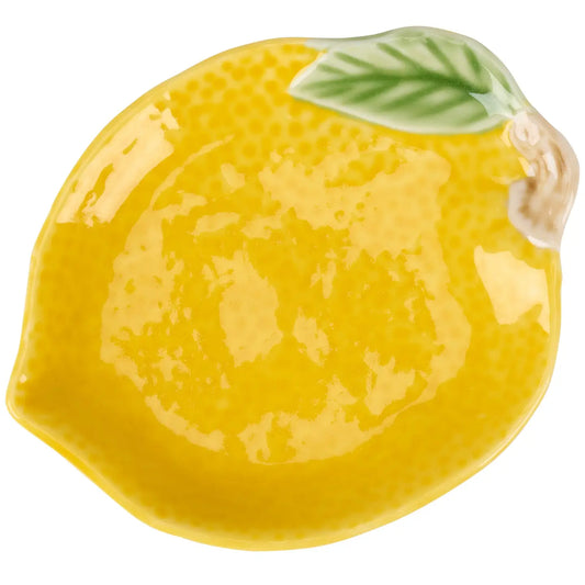 Stoneware Plate 5x4 - Lemon