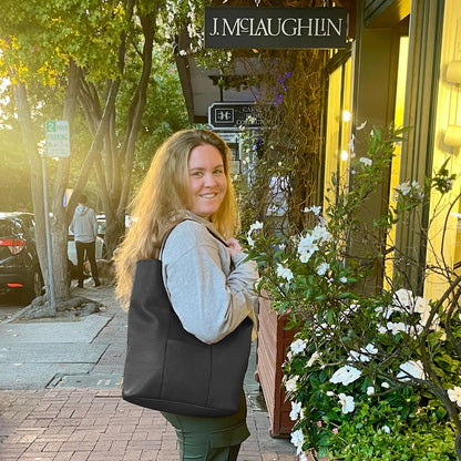 Dahlia 2-in-1 Tote - Black