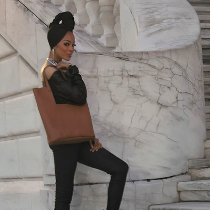 Dahlia 2-in-1 Tote - Camel