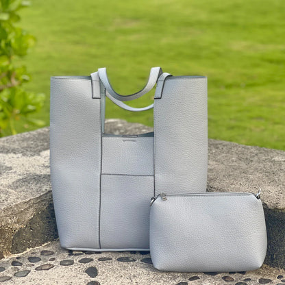 Dahlia 2-in-1 Tote - Smokey Blue