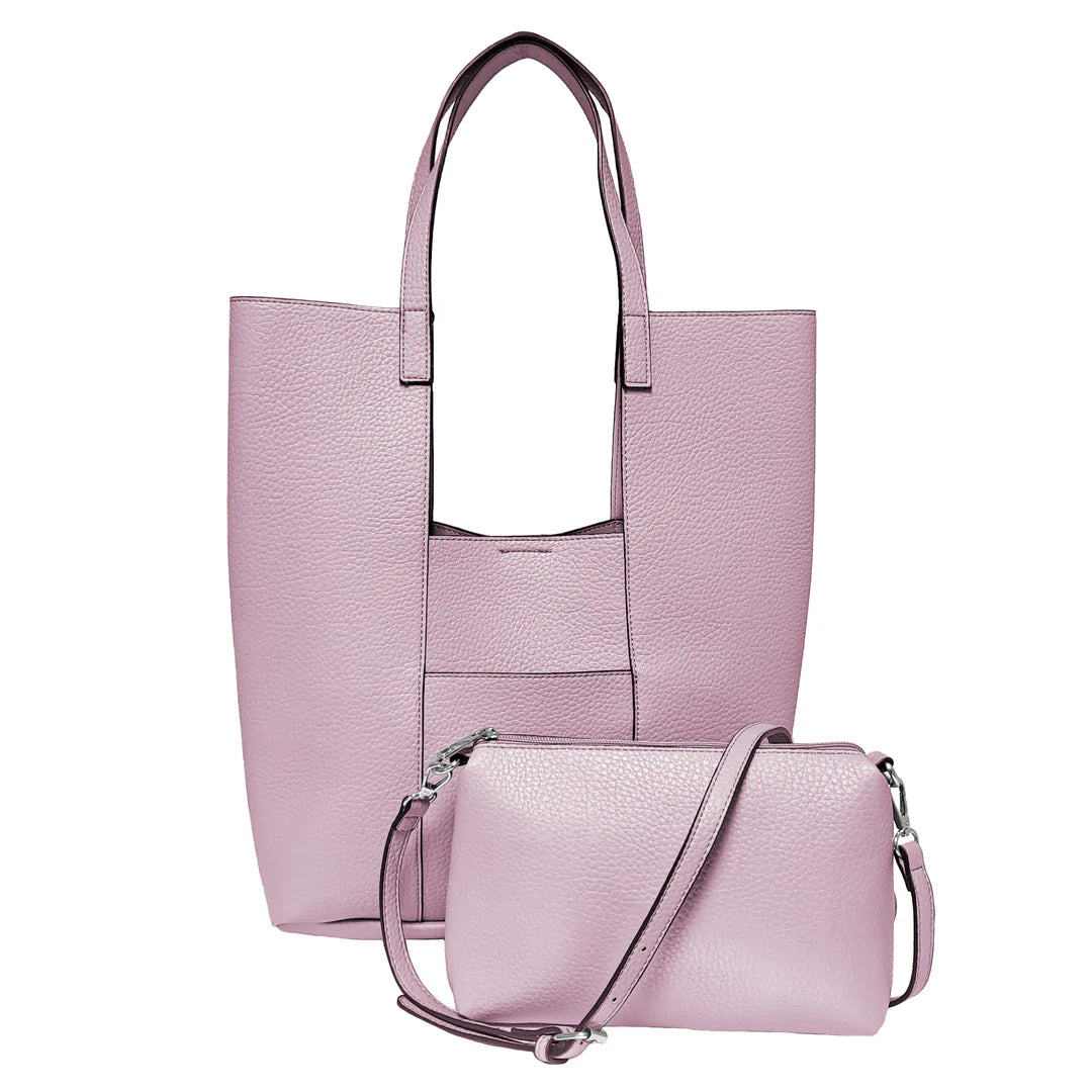 Dahlia 2-in-1 Tote - Heather