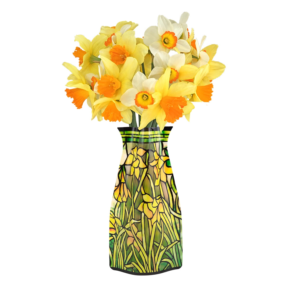 Expandable Flower Vase - Louis C. Tiffany Daffodils