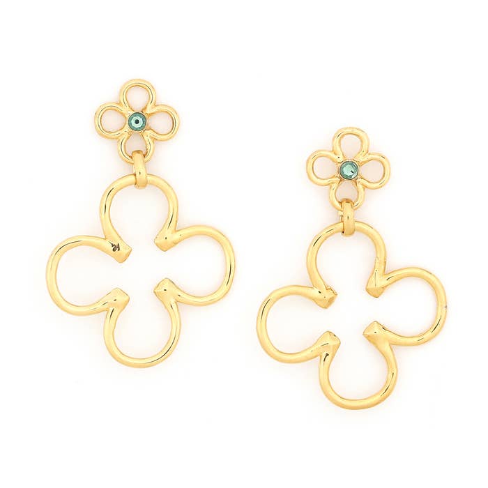 Earrings - Clover