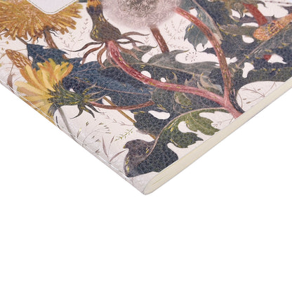 Vegan Leather Notebook 6x8 - Summer Greens