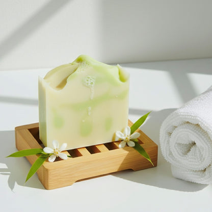 Vegan Cold Process Soap - Bamboo Bergamot