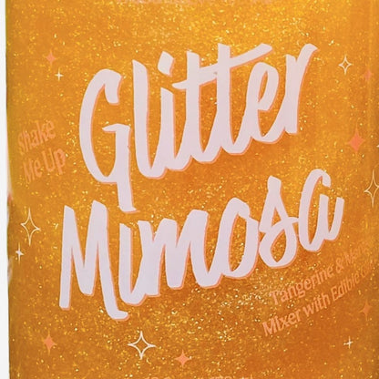Cocktail and Mocktail Mixer 16oz - Glitter Mimosa