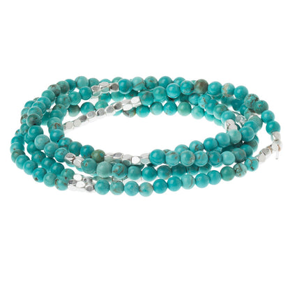 Scout Stone Wrap - Turquoise/Silver - Stone of the Sky