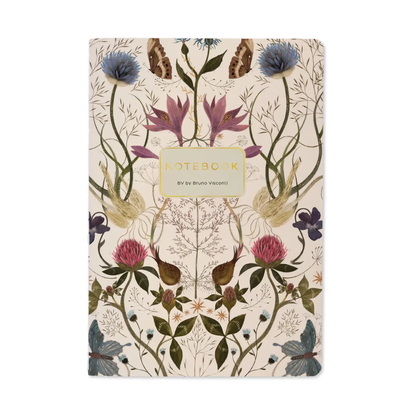 Notebook 8x6 - Symmetrical Floral