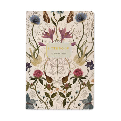 Notebook 8x6 - Symmetrical Floral