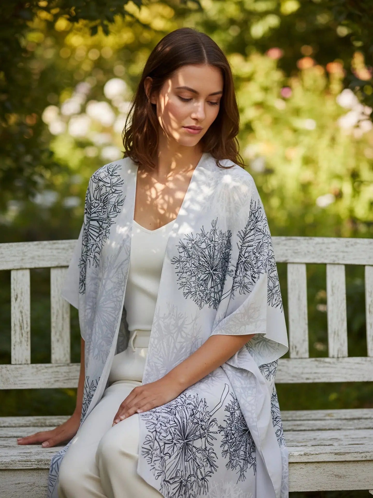Kimono - Grey Dandelion