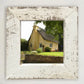 Framed Art 8in - Yellow Church