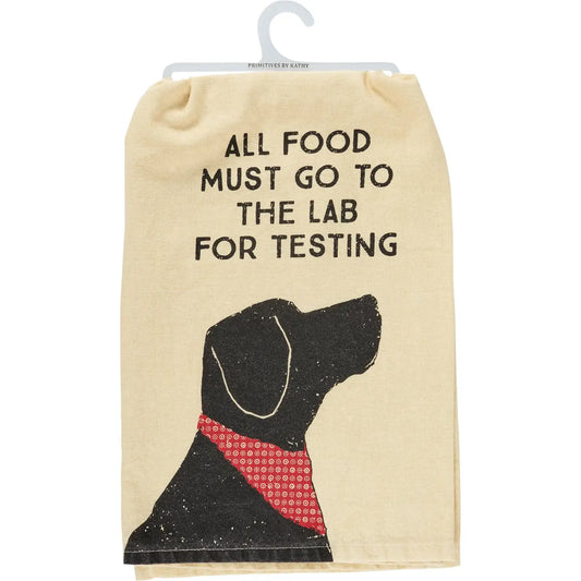 Kitchen Towel - All Food To the Lab