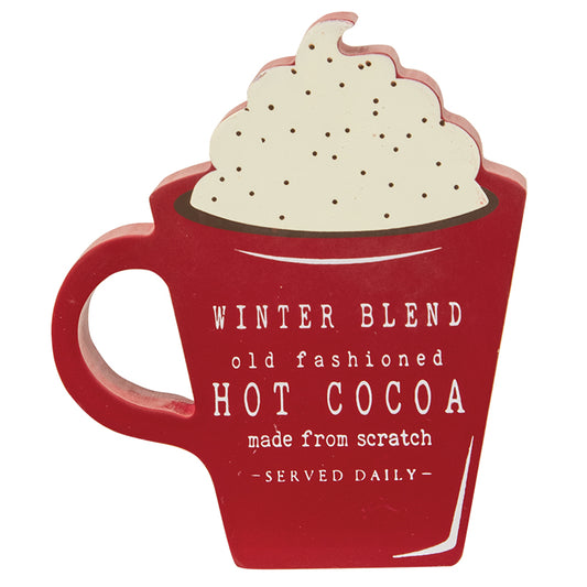 Winter Blend Hot Cocoa Chunky Cup Sitter