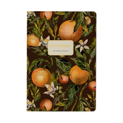 Notebook 8x6 - Oranges & Blossoms