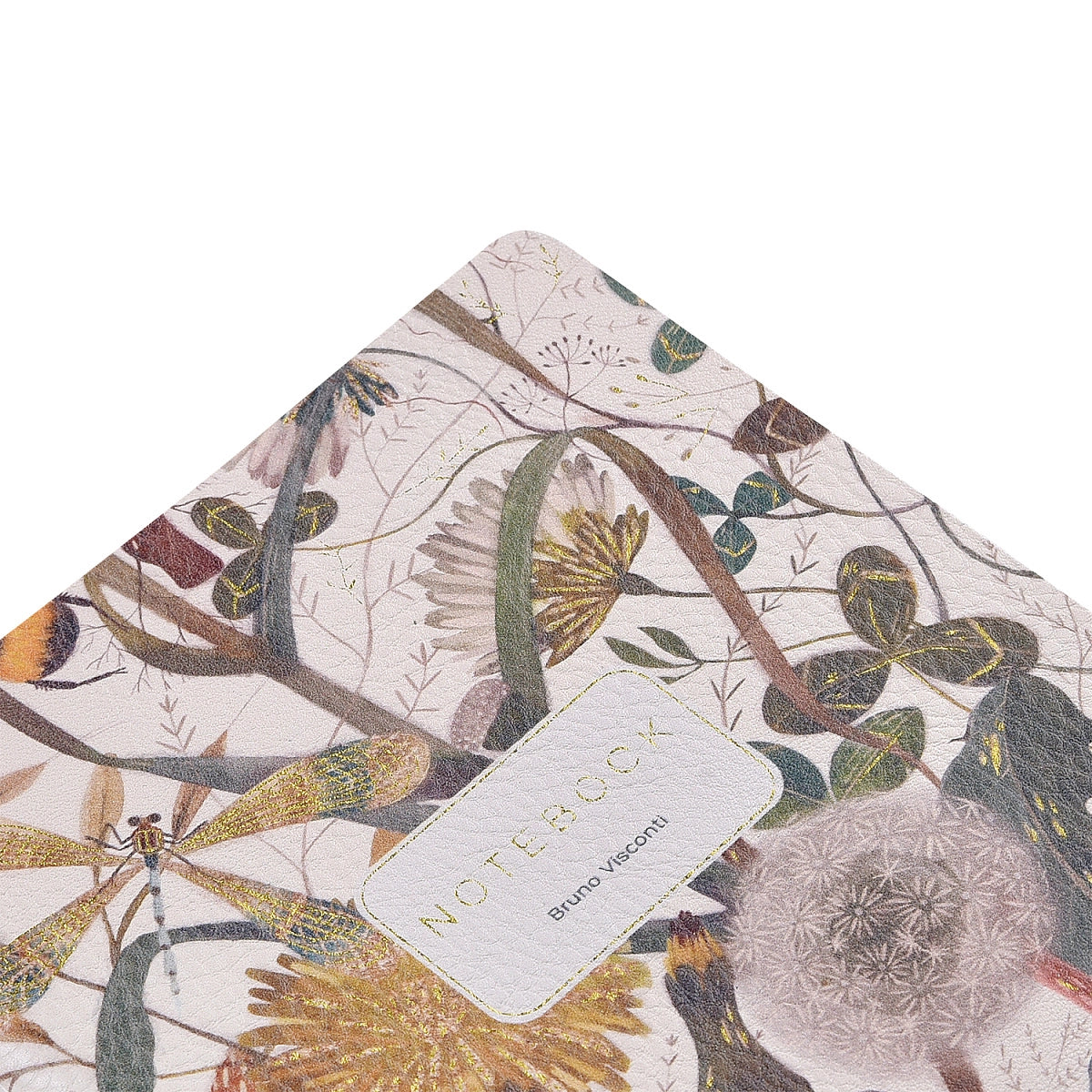 Vegan Leather Notebook 6x8 - Summer Greens