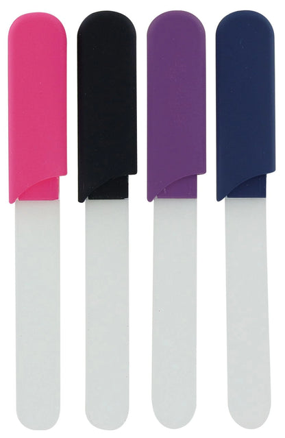 En Route Glass Nail File - Black