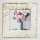 Framed Art 8in - Peony Bouquet in A Watering Can