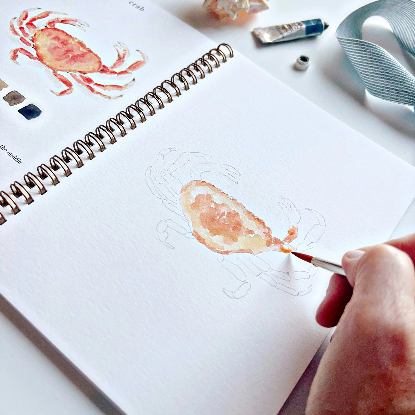 Watercolor Workbook - Seaside