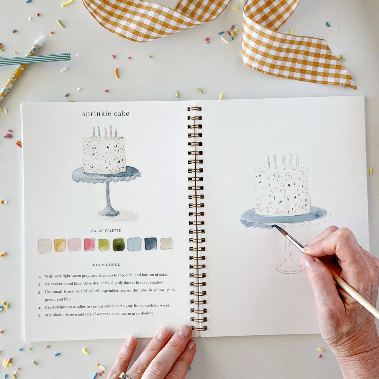Watercolor Workbook - Celebrate