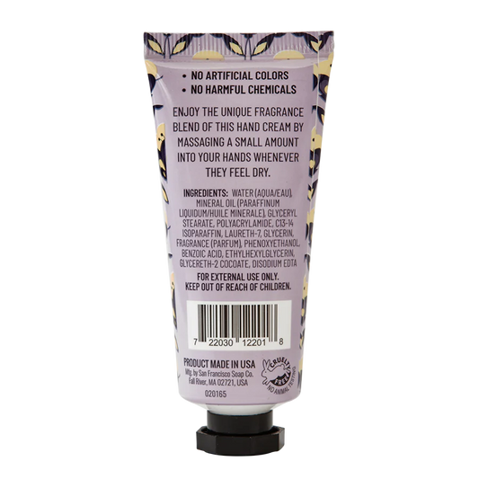 Botanical Hand Cream - Violet & White Amber