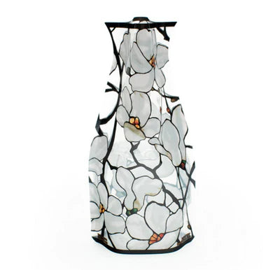 Expandable Flower Vase - Louis C. Tiffany Magnolia Window