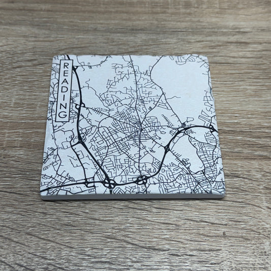 Ceramic Coaster - Map Reading