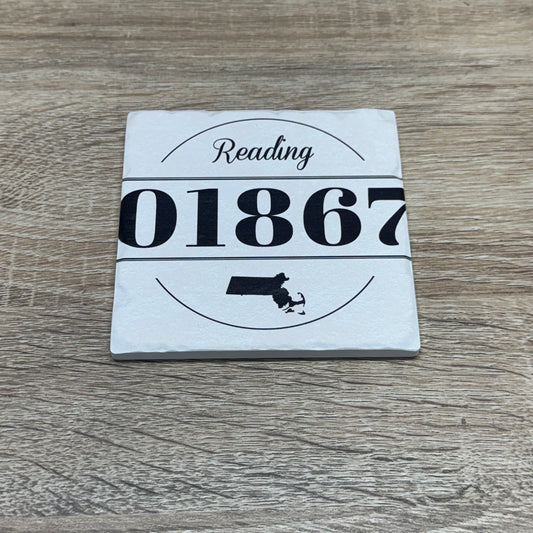 Ceramic Coaster - Reading 01867