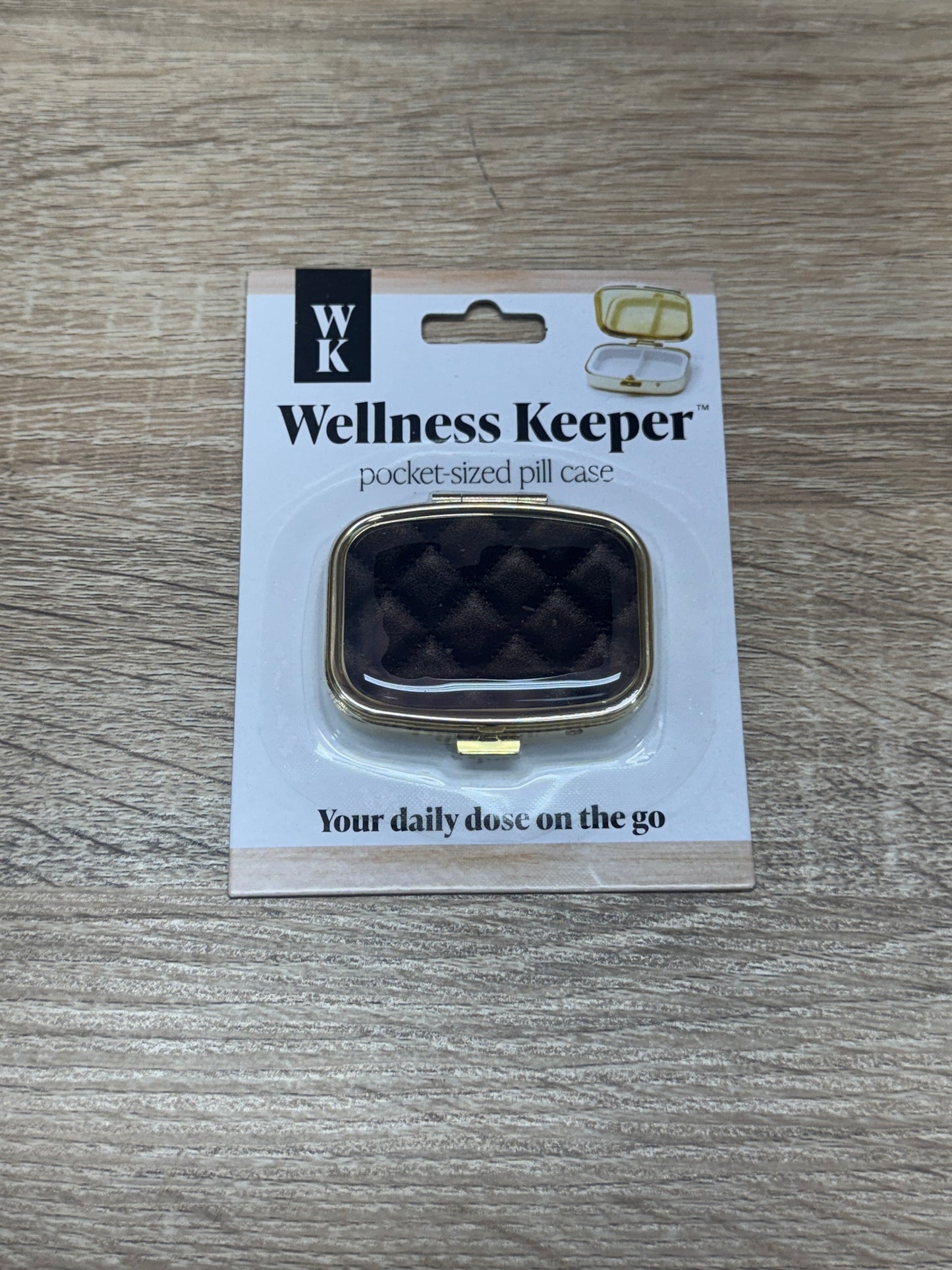 Wellness Keeper Pill Case - Black