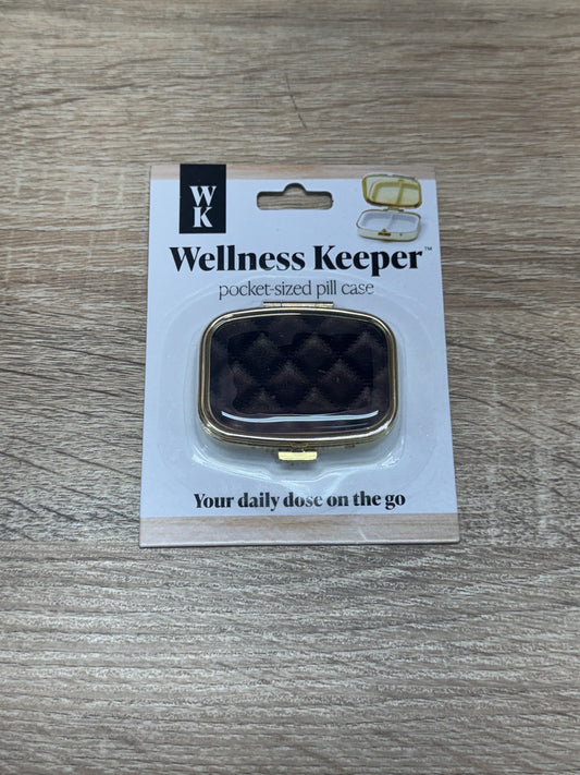 Wellness Keeper Pill Case - Black
