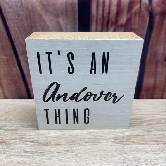 Rustic Square Block - It's An Andover Thing