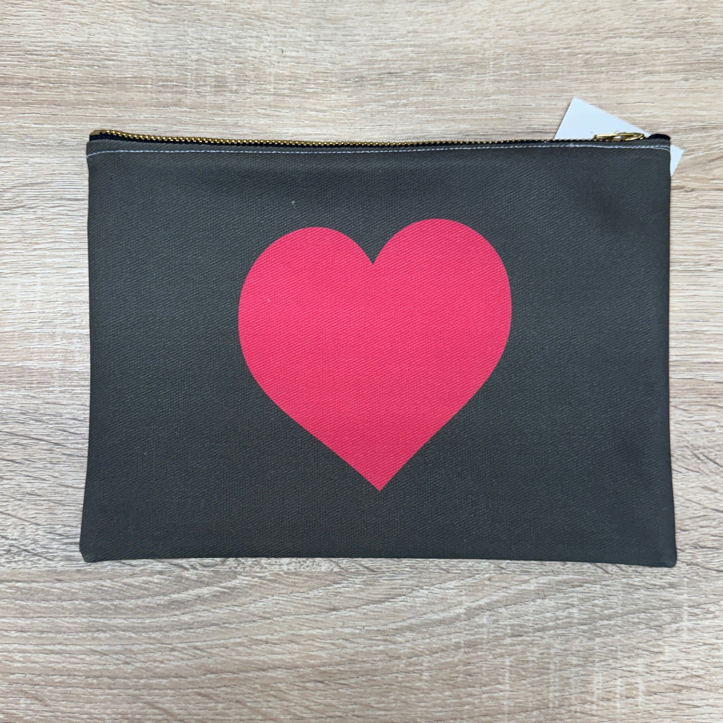 Zippered Bag - I Heart Dogs