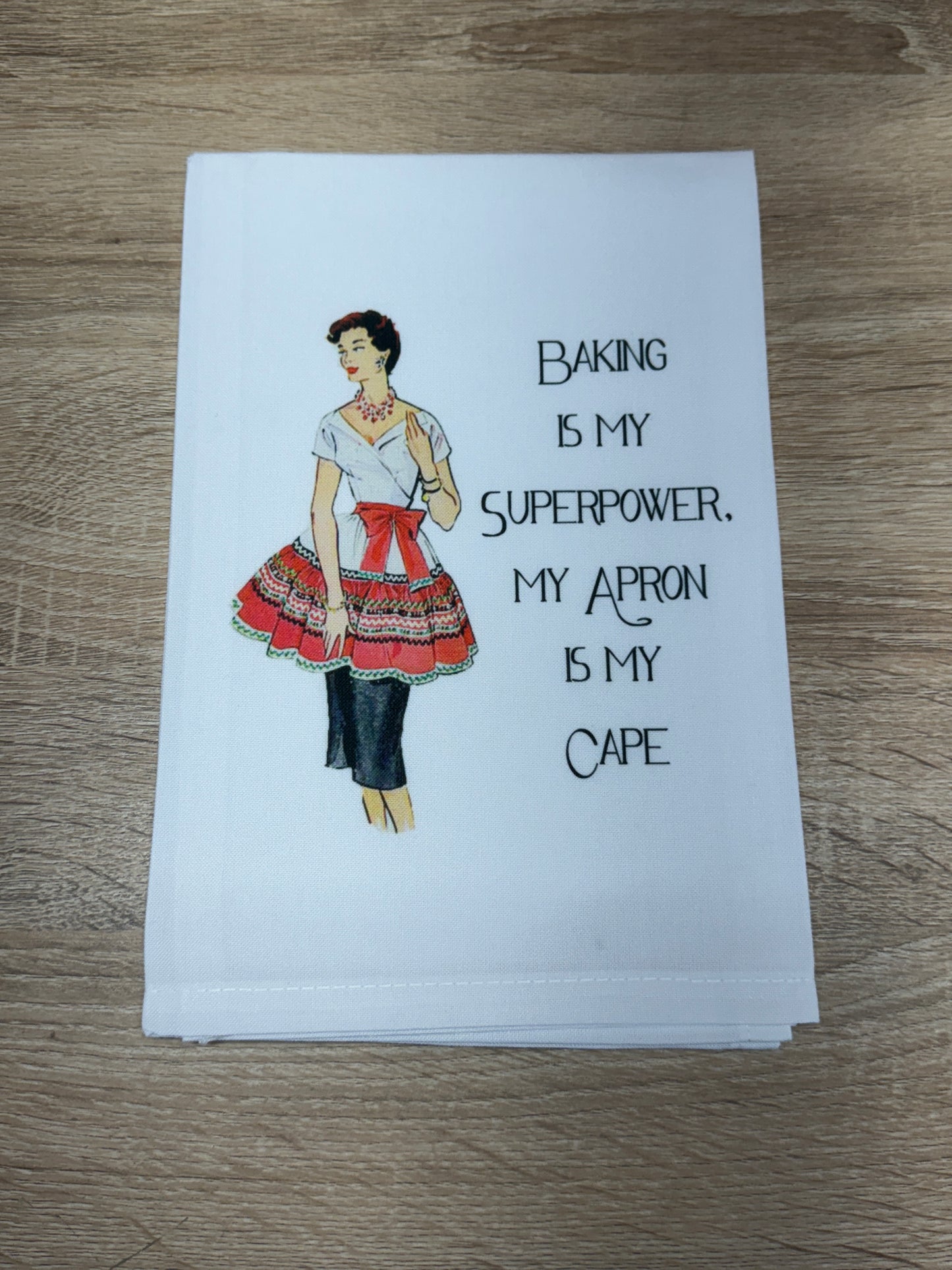 Dish Towel - Baking Is My Superpower