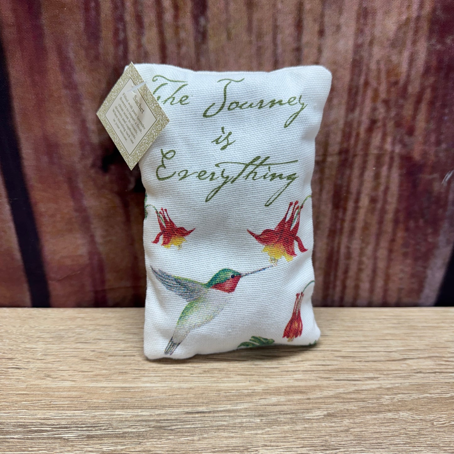 Lavender Sachet 4x6 - Hummingbird