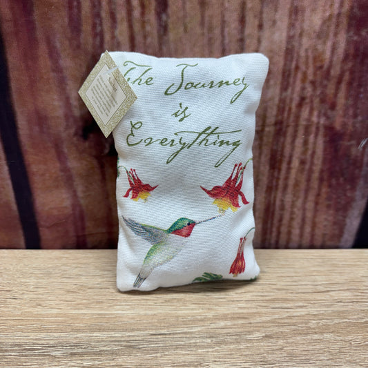 Lavender Sachet 4x6 - Hummingbird